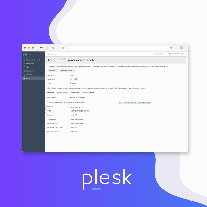 Plesk WOO Product Image 2